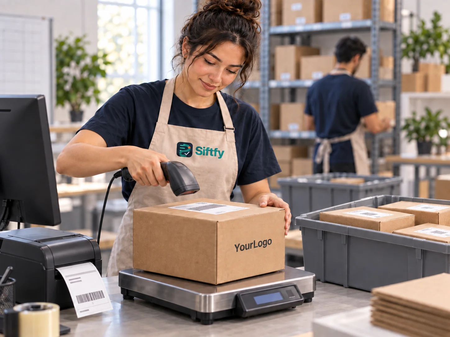 Weighing and dispatch